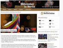 Tablet Screenshot of berliner-silvester.de